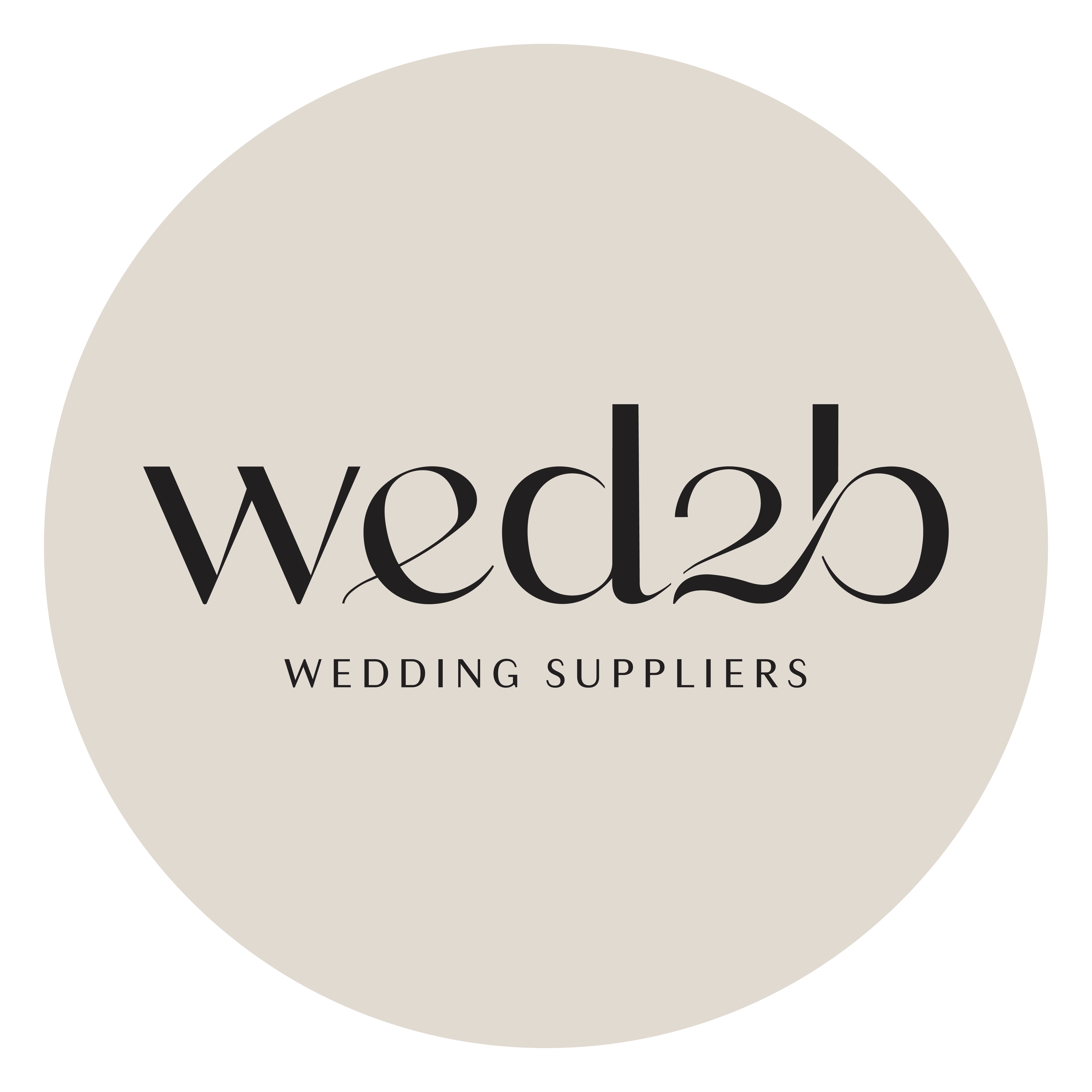 As featured in WED2B Wedding Suppliers